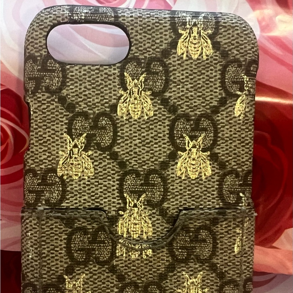 Gucci GG Bee design IPhone 7 case-Authentic